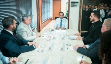 Encontro da Bancada da Serra com o presidente Julio Garcia foi realizado na manhã desta quarta (16)