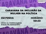 Debate sobre mulheres na política reúne lideranças femininas em Penha