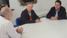 Deputado Rodrigo Minotto visita Apae de Meleiro