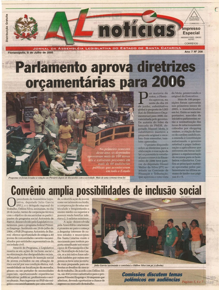 Edição 208 / 08 junho 2005