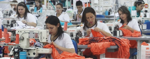 Indústria têxtil do Oeste de Santa Catarina; estudo da Fiesc aponta que o setor foi um dos mais impactados com a política de benefícios fiscais de SC