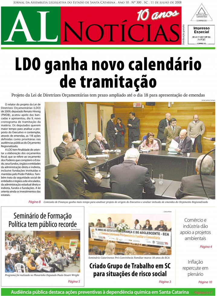 Edição 300 / 11 julho 2008