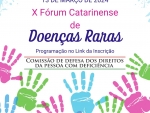 Dia 13: Alesc realiza 10ª edição do Fórum Catarinense de Doenças Raras