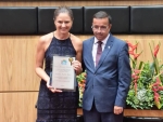 Marlene recebe título de cidadã honorária nos 349 anos de Florianópolis
