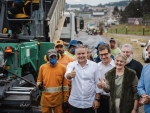 Deputados recebem ministro dos Transportes em Chapecó e comemoram R$ 194 mi para rodovias