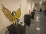 Exposição “Uma só linha” apresenta esculturas de Sérgio Marques