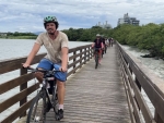 Marquito promove Pedal pelo Continente