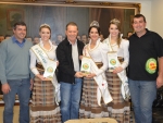 Rainha e princesas da XIX Festa do Colono e a VII Festa do Motorista visitam a Alesc