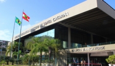 Palácio Barriga Verde, sede da Assembleia Legislativa de Santa Catarina.