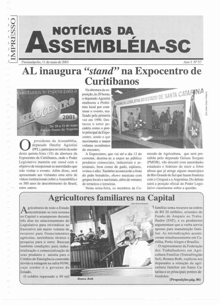 Edição 057 / 11 Maio 2001