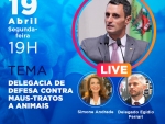 Live debate criação da Delegacia de Defesa contra maus-tratos a animais em SC