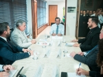 Bancada da Serra participa de reunião com o presidente da Assembleia Bancada da Serra participa de reunião com o presidente da Assembleia
