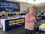 Dr. Vicente reitera apoio aos trabalhadores da Celesc durante assembleia da categoria