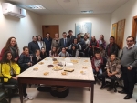 Alunos da Escola 30 de Outubro visitam gabinete do deputado Rodrigo Minotto