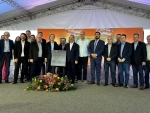 Altair Silva prestigia inauguração da nova fábrica da Aurora Coop em Chapecó