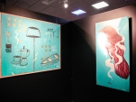 Exposição “Meu mundo”, de Digo Cardoso, traz 17 obras inspiradas na cultura urbana