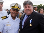 Deputado Sergio Motta recebe medalha Amigo da Marinha