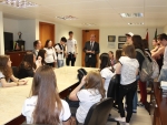 Aula de cidadania: alunos de Mondaí visitam a Assembleia Legislativa