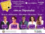 Bancada Feminina e Escola do Legislativo lançam projeto “Papo de Ideias”