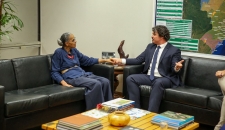 Em Brasília, Marquito manifesta solidariedade e pede respeito à ministra Marina Silva