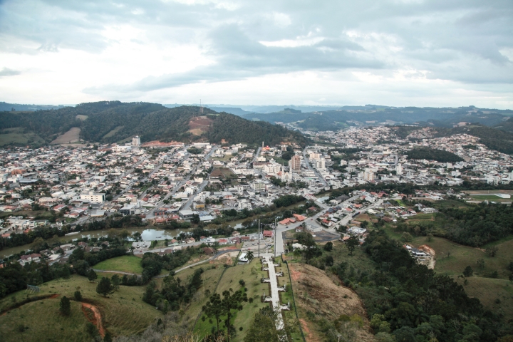 Imagem do município de Ituporanga, que integra a região do Alto Vale do Itajaí