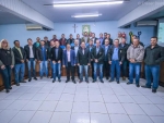 Em Campos Novos, palestra sobre usina de asfalto reuniu lideranças regionais