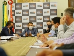 Deputado reúne prefeitos em reunião com governador Carlos Moisés