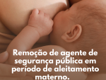 Nova lei garante transferência de agentes de segurança pública durante aleitamento materno Nova lei garante transferência de agentes de segurança pública durante aleitamento materno