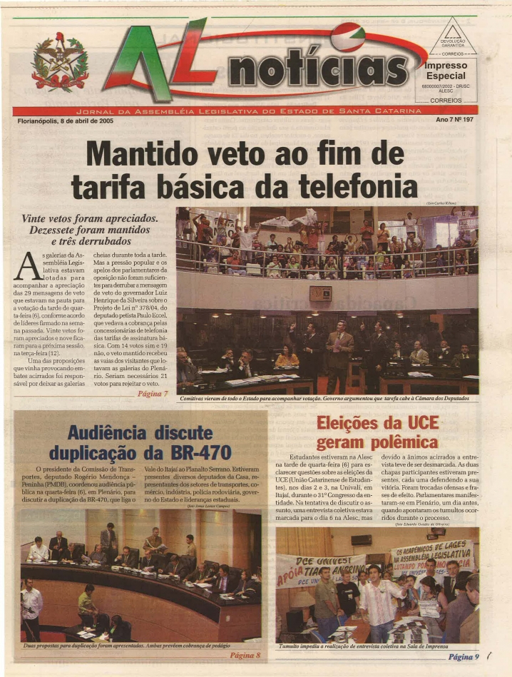 Edição 197 / 08 abril 2005