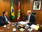 Ivan Naatz trata de pleitos catarinenses em Brasília