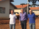 Dresch visita obras e acompanha ações de reconstrução em Campo Erê