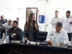 Paulinha defende educação pública em agenda no Norte do Estado