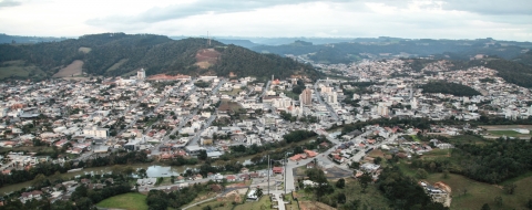 Imagem do município de Ituporanga, que integra a região do Alto Vale do Itajaí
