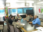 Dos Gabinetes - Carlos Chiodini e prefeito de Itapema buscam soluções para segurança pública no muni