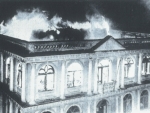 Parlamento 190 anos - Imagens históricas: o incêndio no Palácio do Congresso