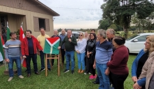 Rodrigo Minotto participa de inauguração em Forquilhinha