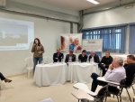 Marlene participa de reunião sobre nova ala do Hospital Regional do Oeste