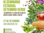 3º Seminário Setembro Verde será realizado em Xanxerê