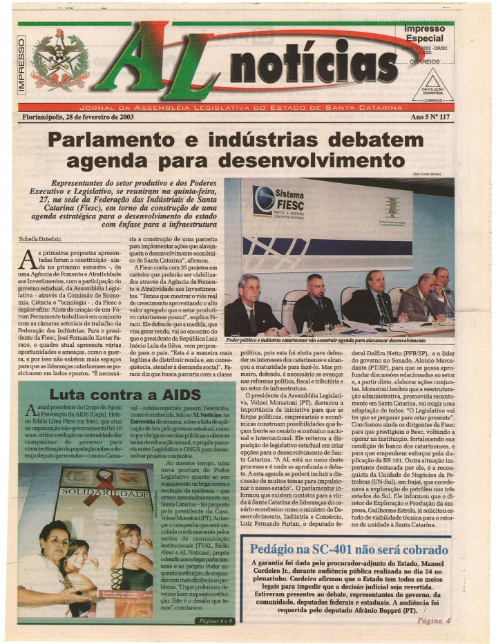 Edição 117 / 28 fevereiro 2003