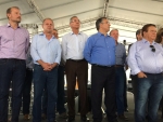 Deputado participa da abertura da Festa Nacional das Hortaliças