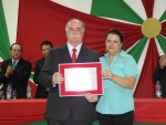 Titon recebe título de Cidadão Honorário de Monte Carlo, no Meio-Oeste